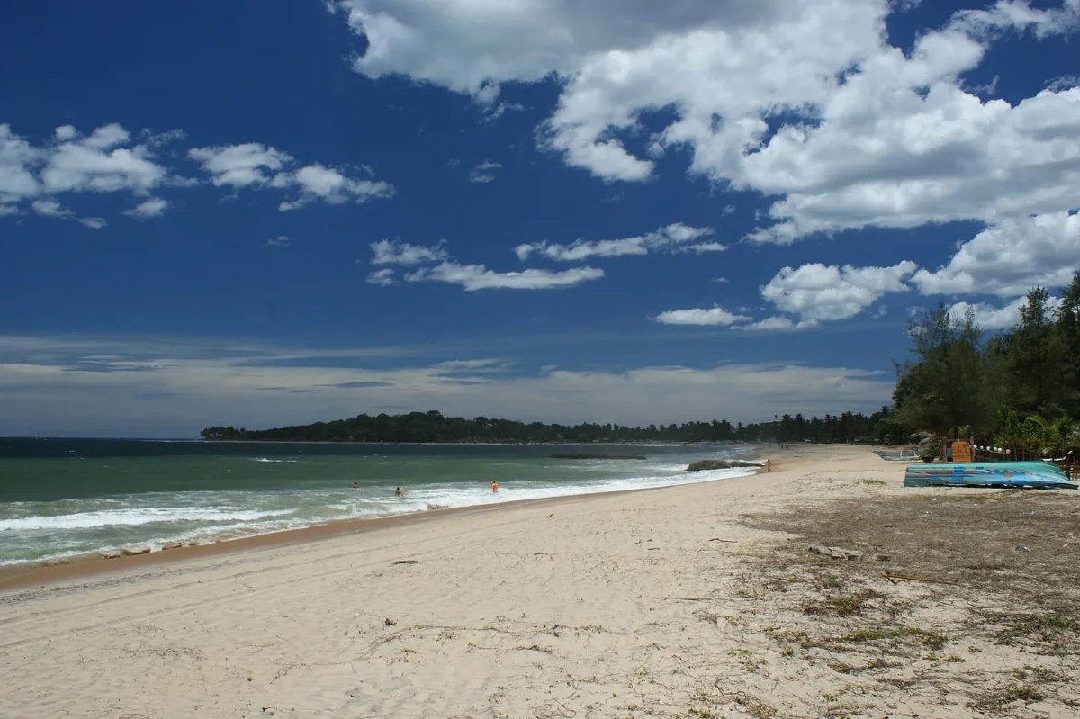 Arugam Bay beach on Sri Lanka's east coast
