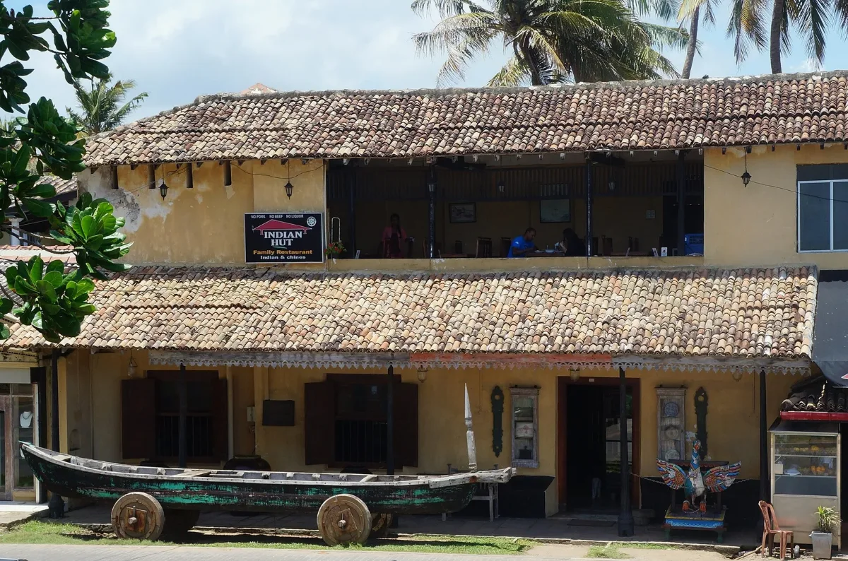 Historic Galle Fort overlooking the Indian Ocean